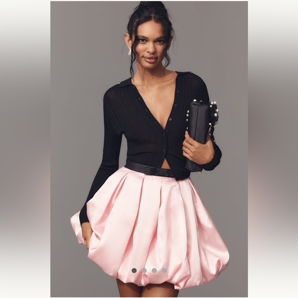 Anthropologie Dresses & Skirts - Anthropologie NWT Hutch Full Pleated Bubble Mini Skirt size 10.